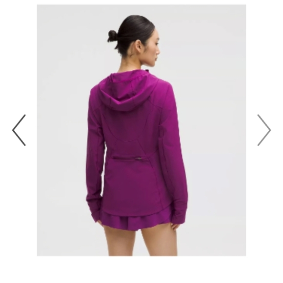 NWT Lululemon Mist Over Windbreaker - Chilled Grape - Picture 2 of 7